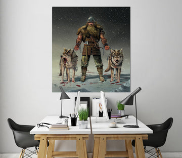 3D Mountain Viking 054 Vincent Hie Wall Sticker Wallpaper AJ Wallpaper 2 