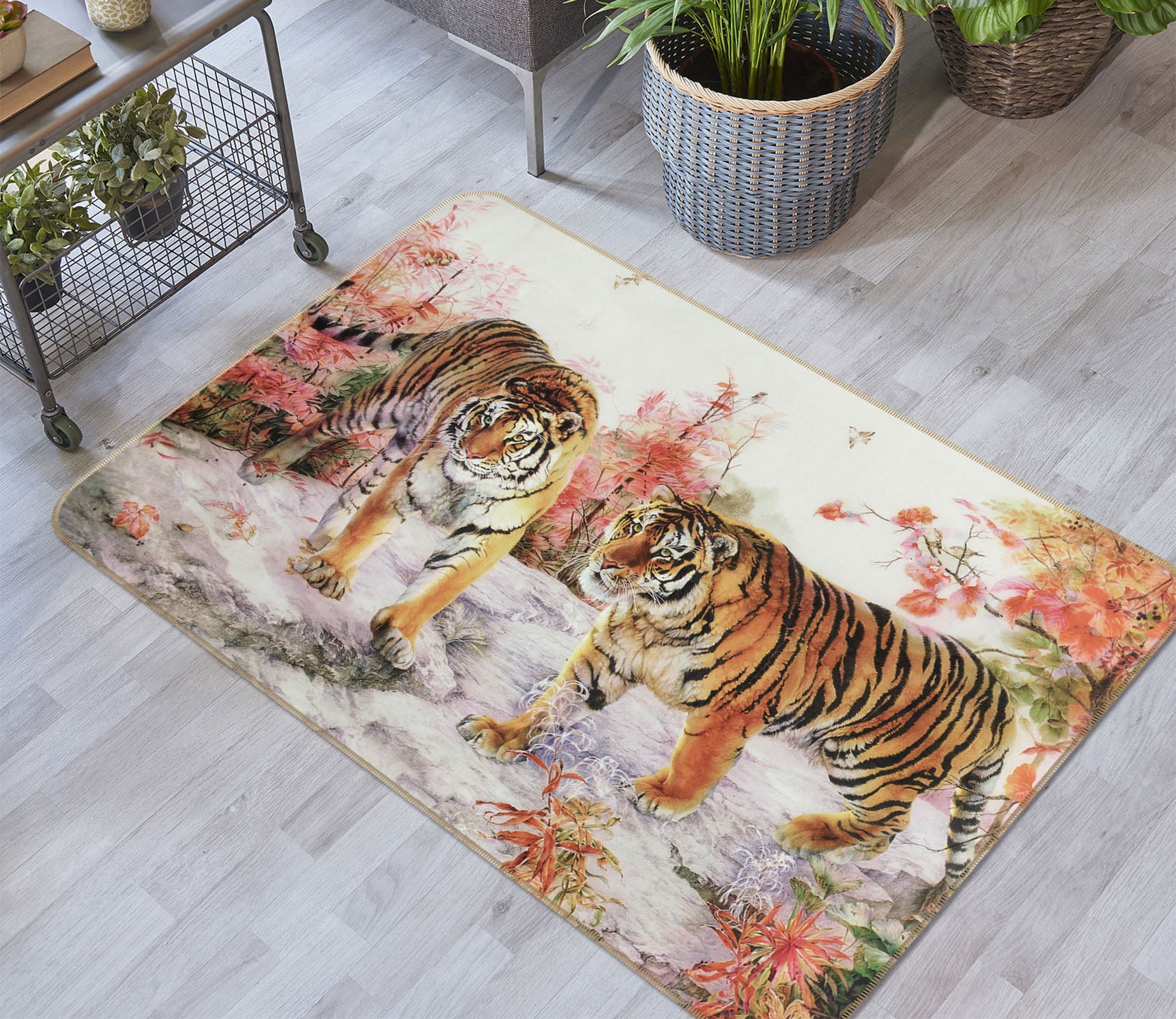 3D Tiger 38182 Animal Non Slip Rug Mat