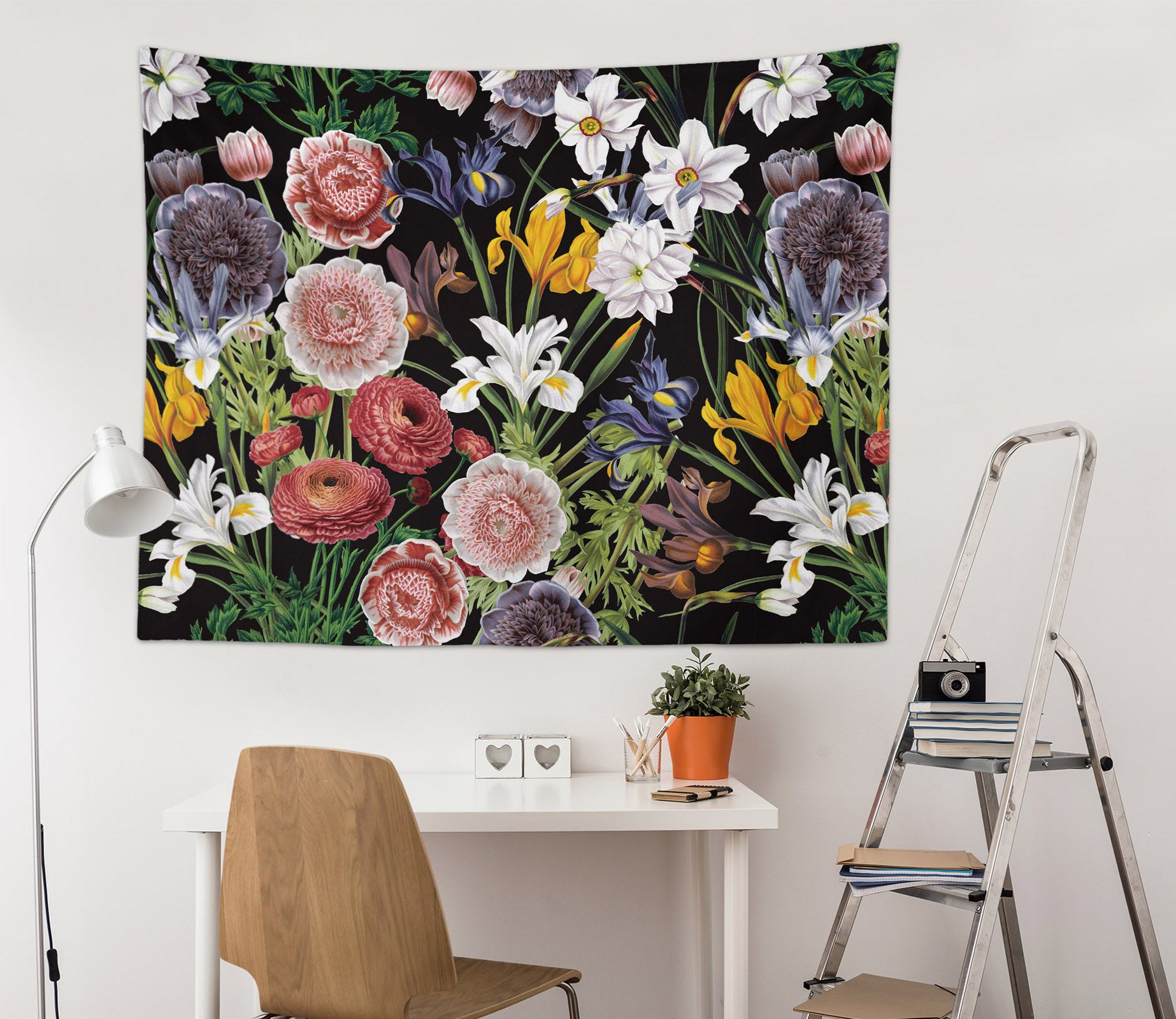 3D Bright Flowers 917 Uta Naumann Tapestry Hanging Cloth Hang