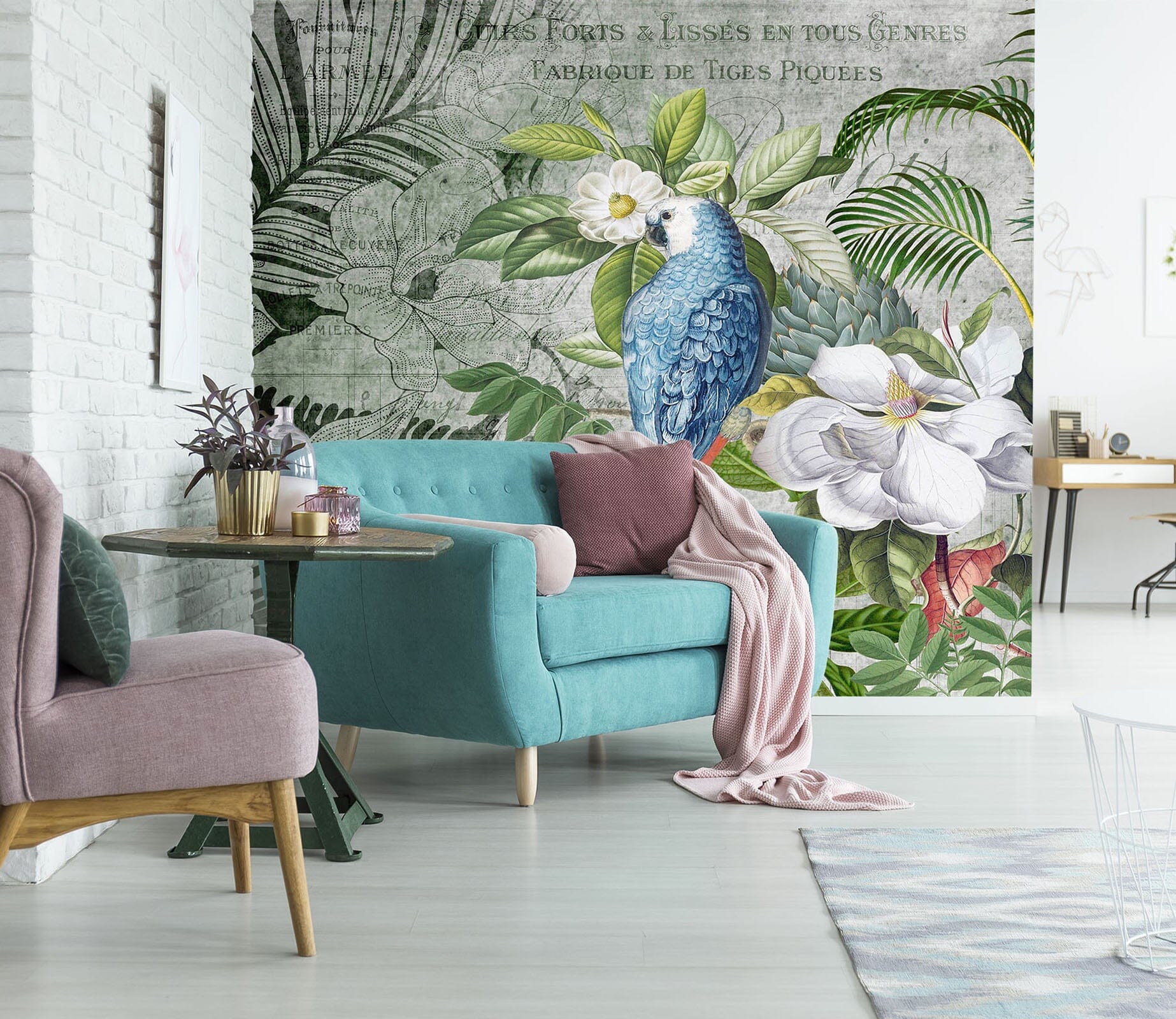 3D Kingdom Of Birds 1426 Andrea haase Wall Mural Wall Murals Wallpaper AJ Wallpaper 2 