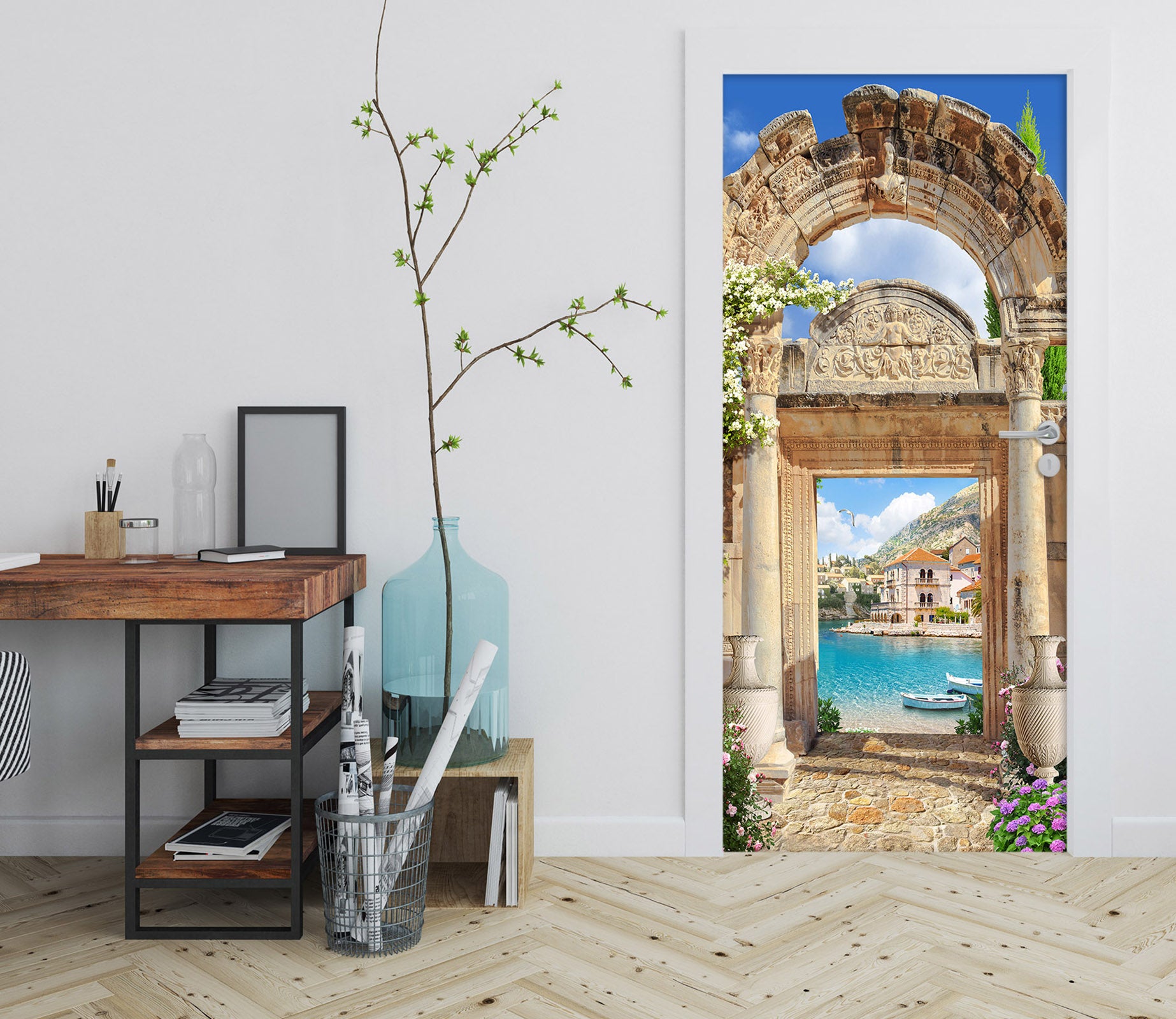 3D Seawater 22184 Door Mural