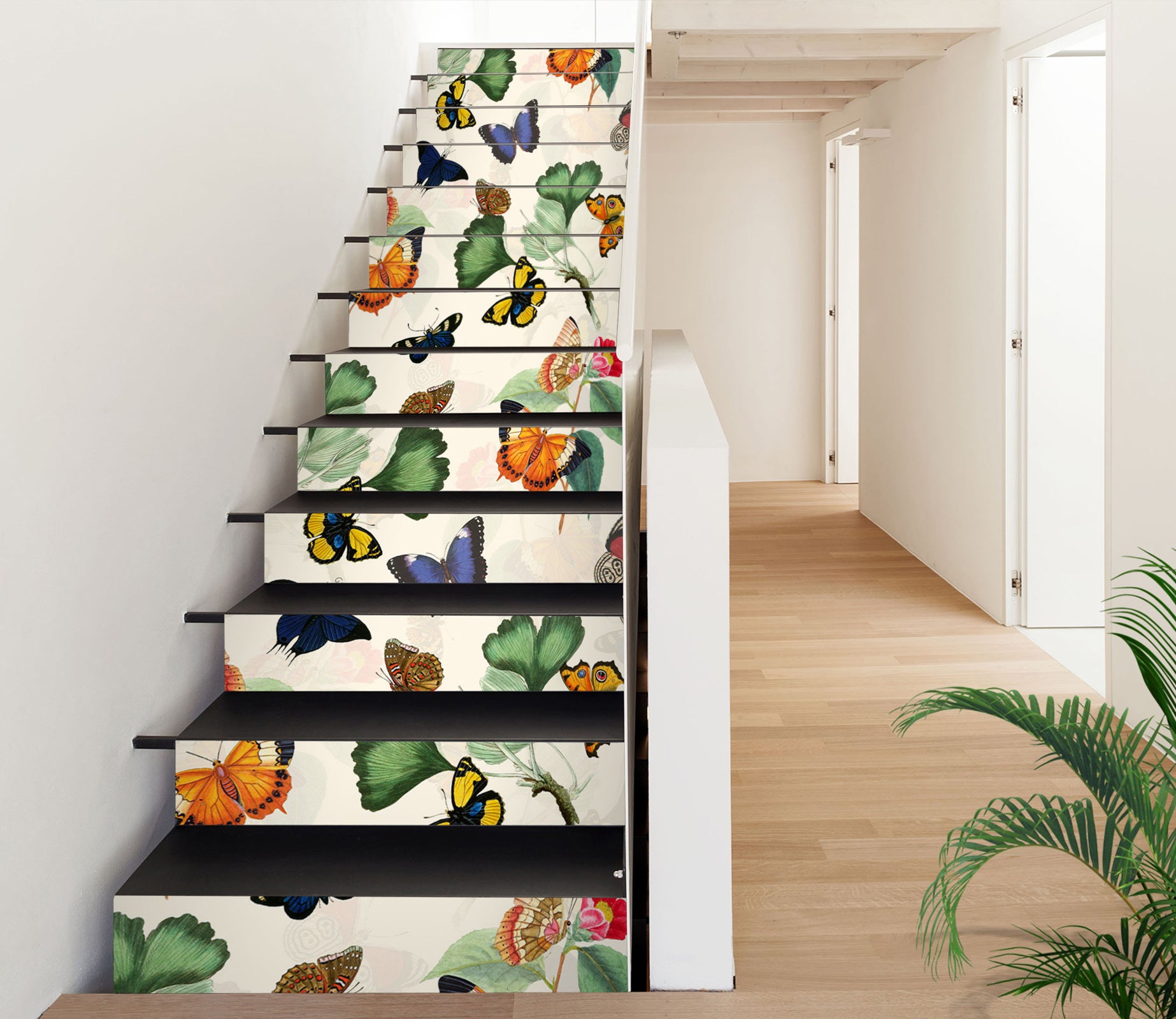 3D Butterfly Leaves 10410 Uta Naumann Stair Risers