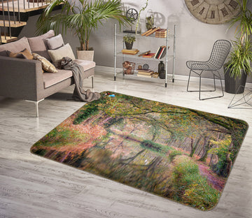 3D Branch River 6748 Assaf Frank Rug Non Slip Rug Mat