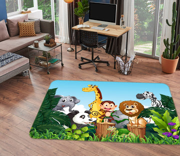 3D Animal 36153 Non Slip Rug Mat