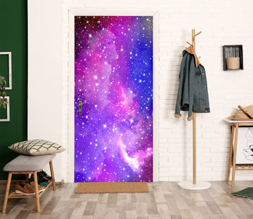 3D Starry Sky 24187 Door Mural