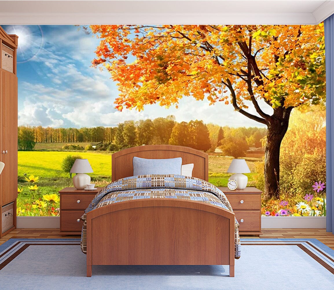 3D Golden Manor 104 Wall Murals Wallpaper AJ Wallpaper 2 