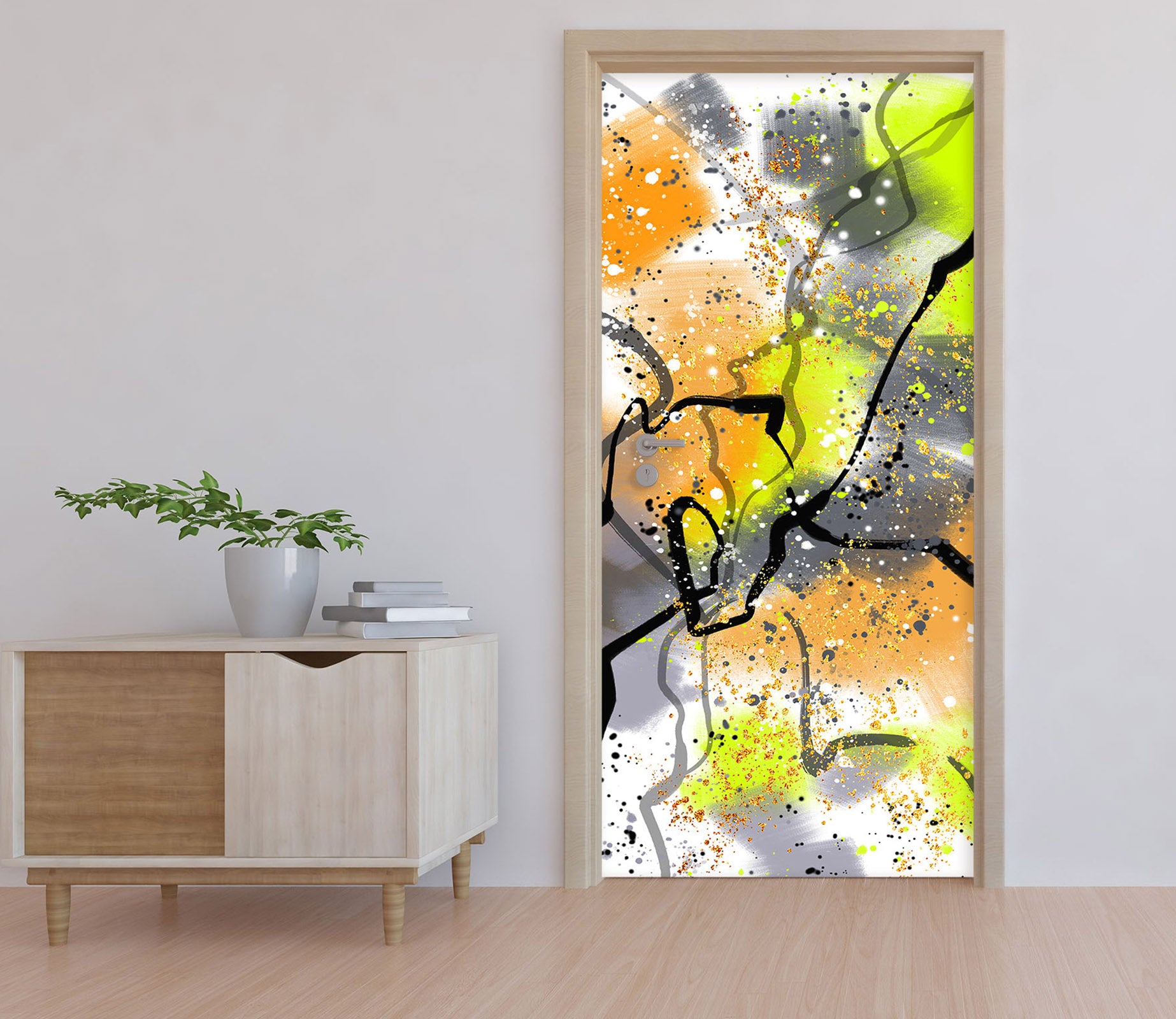 3D Pattern 21162 Door Mural