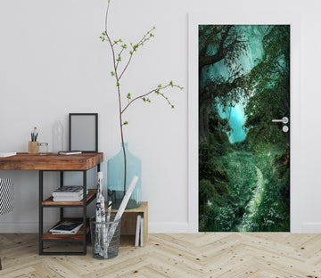 3D Jungle Path 22069 Door Mural