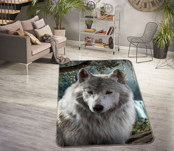 3D Wolf 38199 Animal Non Slip Rug Mat