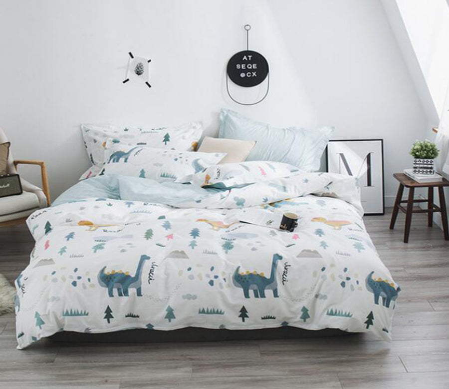 3D Dinosaur 6158 Bed Pillowcases Quilt