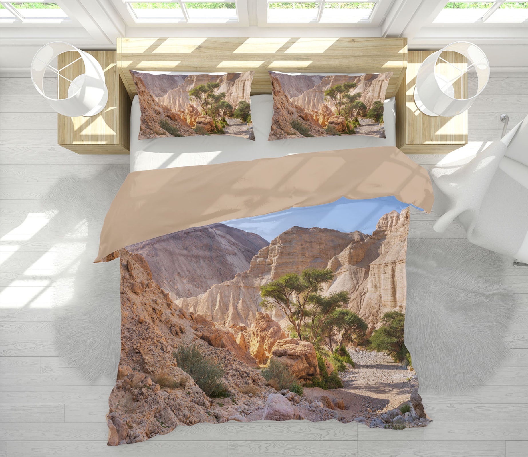 3D Mountain Stone 1030 Assaf Frank Bedding Bed Pillowcases Quilt