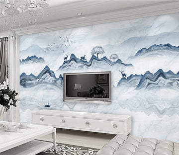 3D Small Tree WC995 Wall Murals