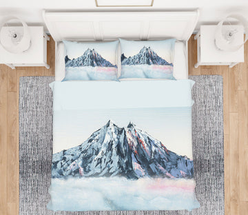 3D Mountain Scenery 018 Marina Zotova Bedding Bed Pillowcases Quilt Cover Duvet Cover