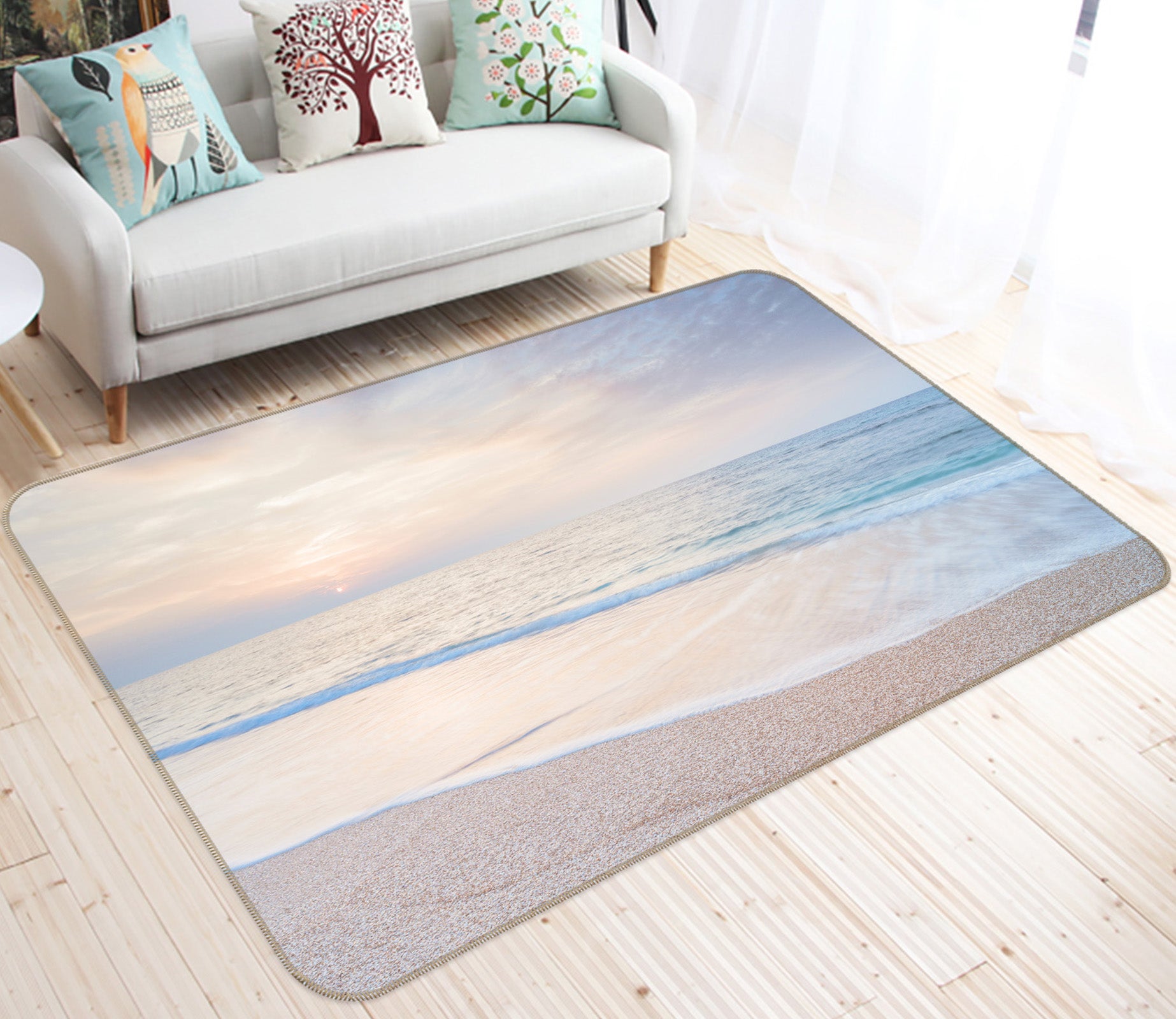 3D Seaside 83242 Assaf Frank Rug Non Slip Rug Mat