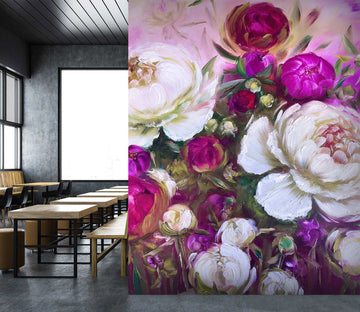 3D Bright Flowers 155 Skromova Marina Wall Mural Wall Murals