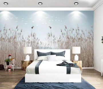 3D Reed Fluttering 1197 Wall Murals Wallpaper AJ Wallpaper 2 