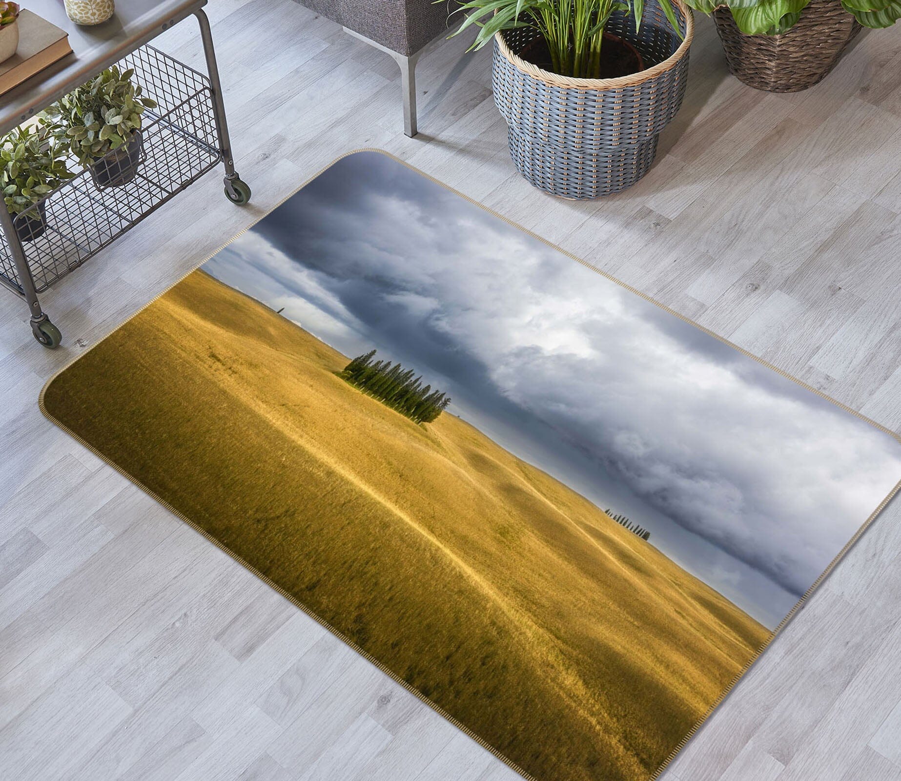 3D Golden Steppe 1125 Marco Carmassi Rug Non Slip Rug Mat Mat AJ Creativity Home 