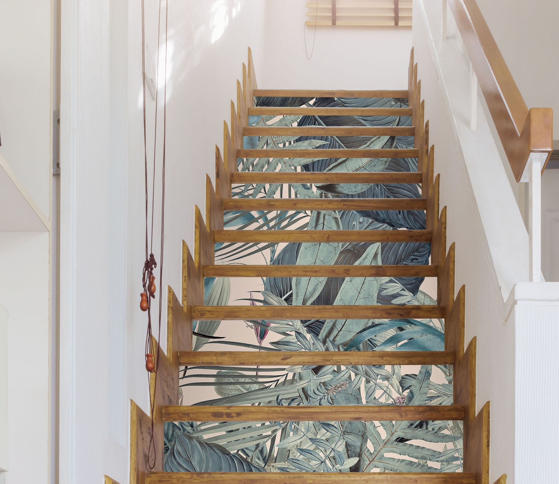 3D Leaves Jungle 109187 Andrea Haase Stair Risers