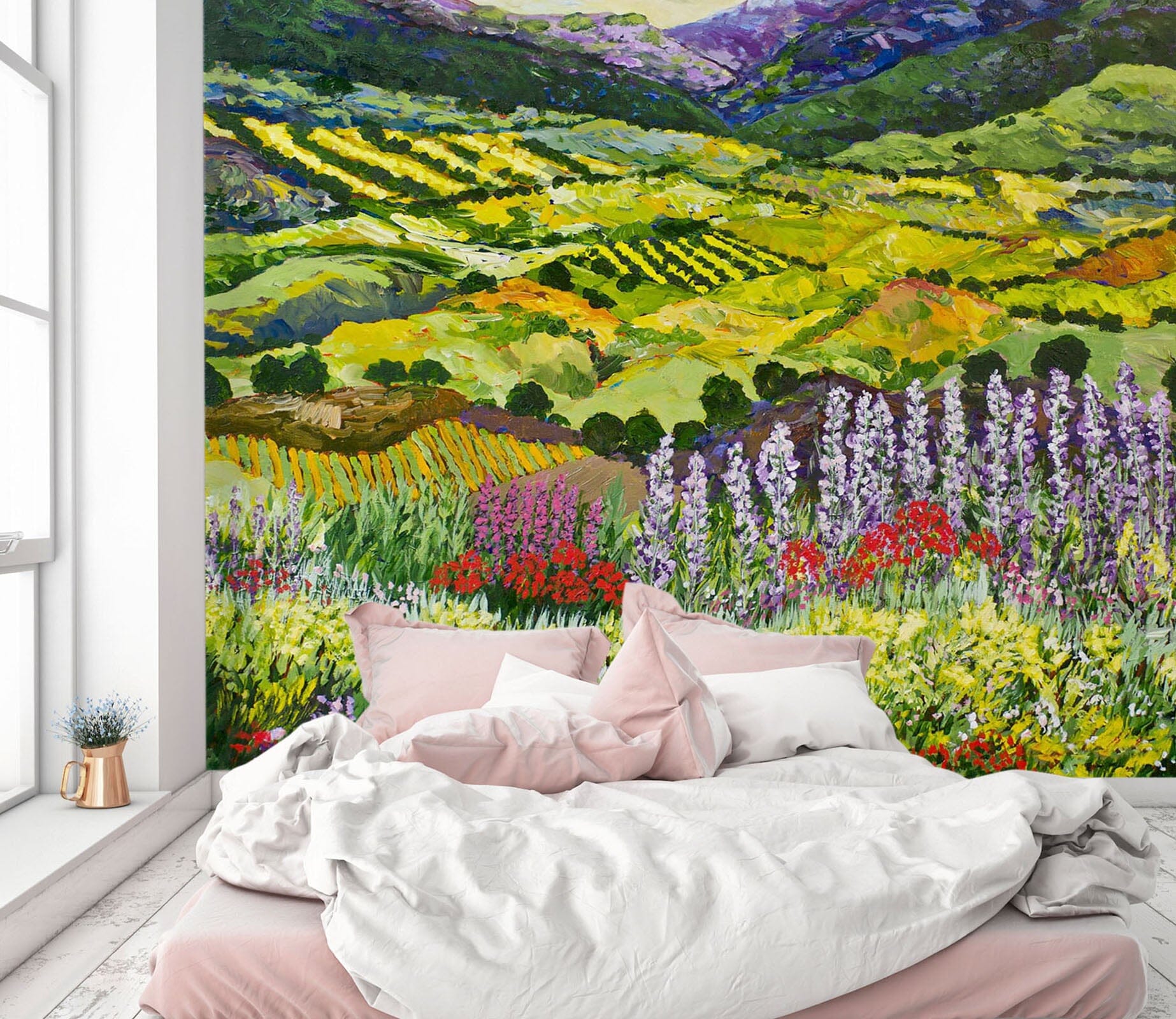 3D Where Flowers Bloom 104 Allan P. Friedlander Wall Mural Wall Murals Wallpaper AJ Wallpaper 2 