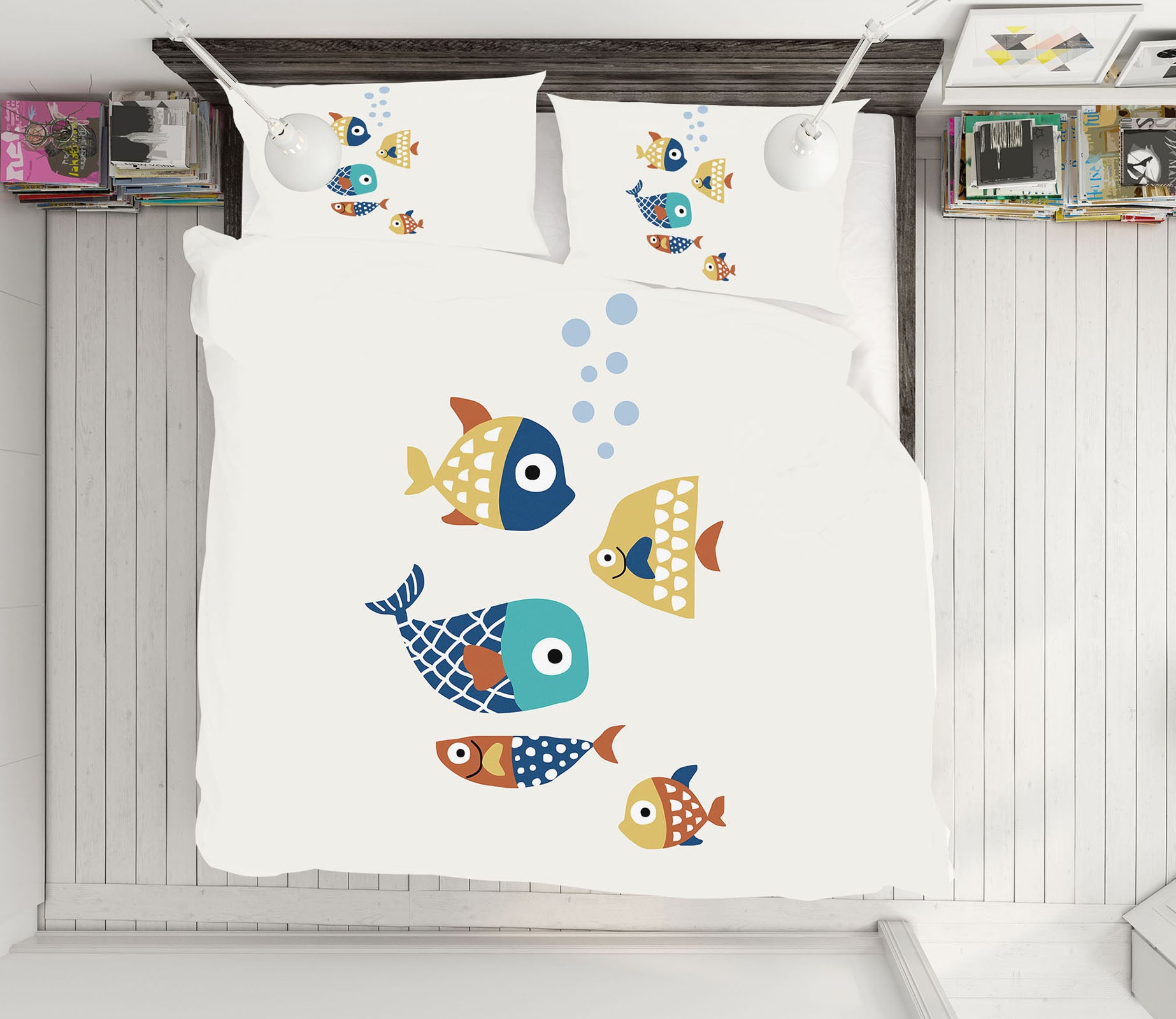 3D Cartoon Fish 177 Boris Draschoff Bedding Bed Pillowcases Quilt