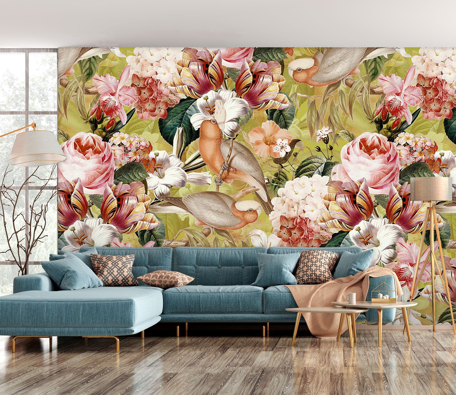 3D Flower Estate 118 Uta Naumann Wall Mural Wall Murals