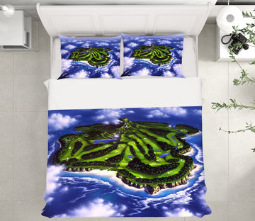 3D Paradise Isle 86007 Jerry LoFaro bedding Bed Pillowcases Quilt