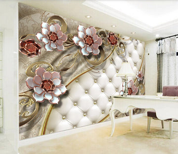 3D Flower Decoration WC892 Wall Murals