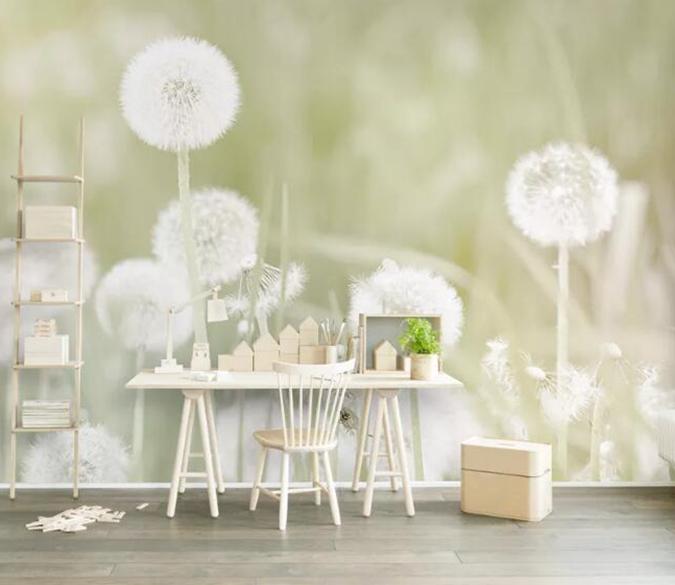 3D Dandelion 1271 Wall Murals Wallpaper AJ Wallpaper 2 