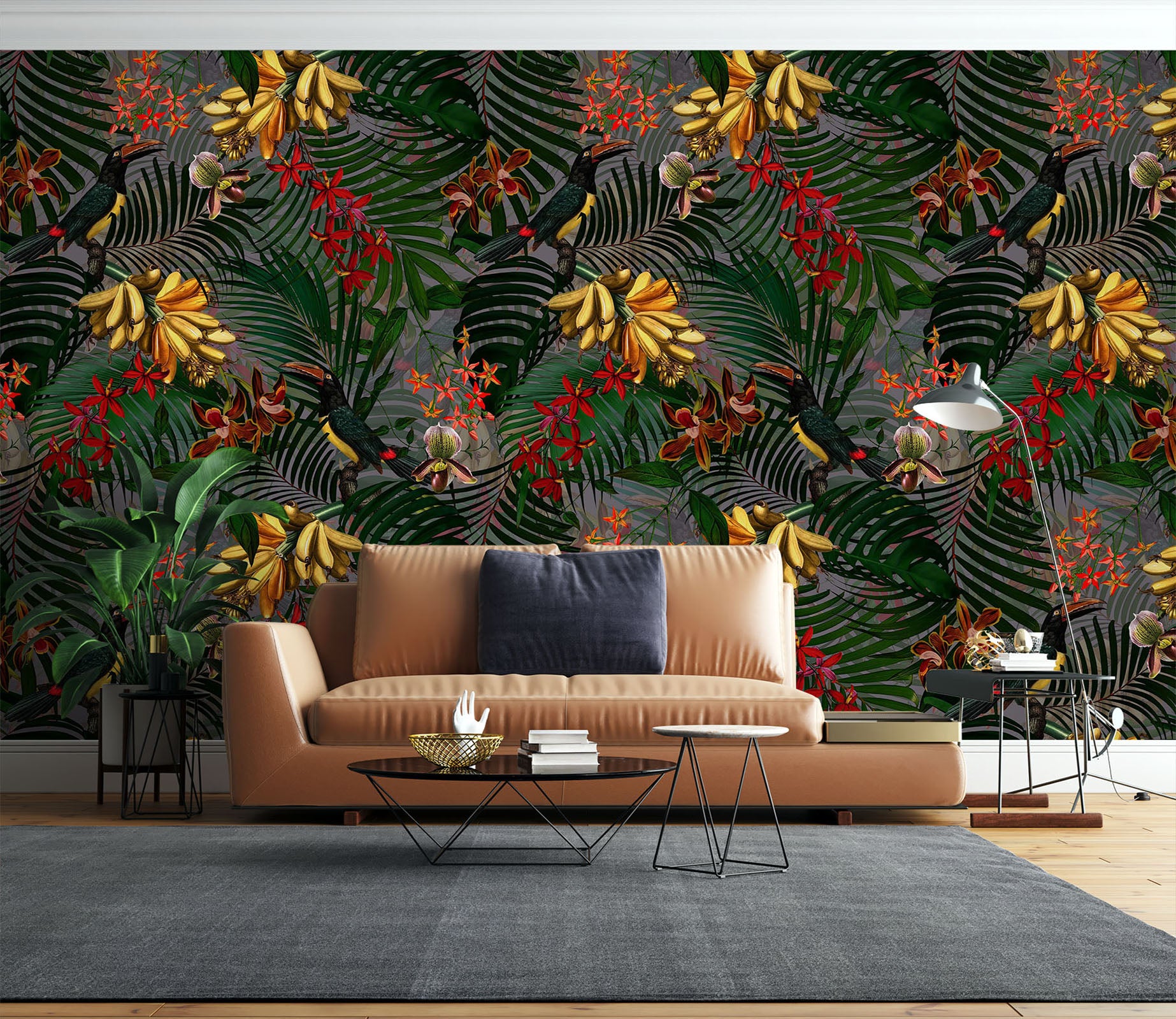 3D Flowers Bloom 107 Uta Naumann Wall Mural Wall Murals