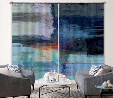 3D Horizon Sunset 042 Michael Tienhaara Curtain Curtains Drapes Curtains AJ Creativity Home 