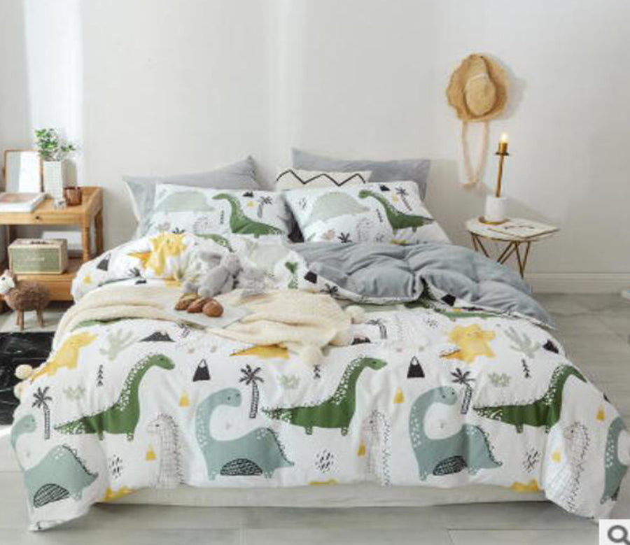 3D Dinosaur Pattern 30149 Bed Pillowcases Quilt