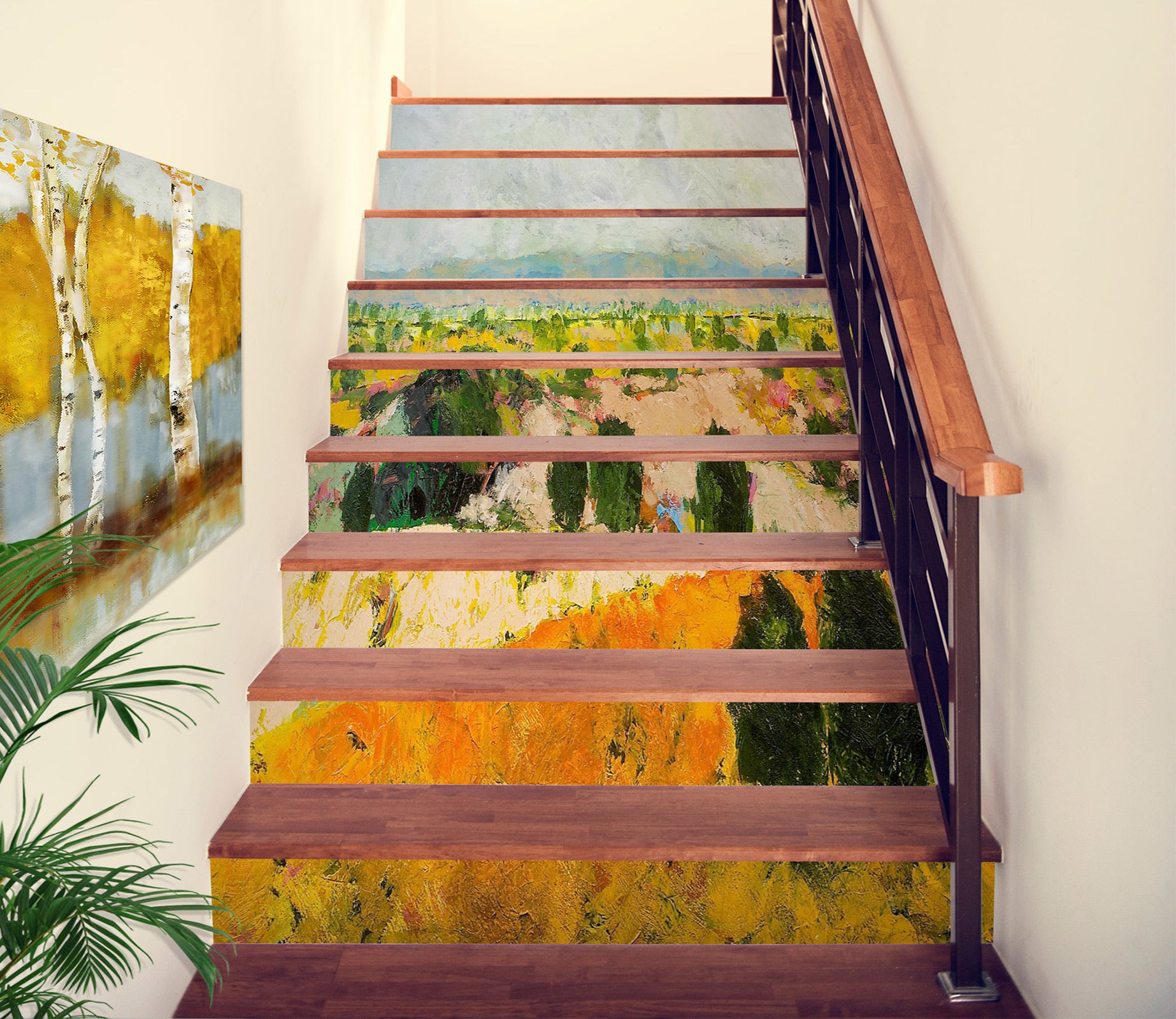 3D Brown Field Trees 89193 Allan P. Friedlander Stair Risers