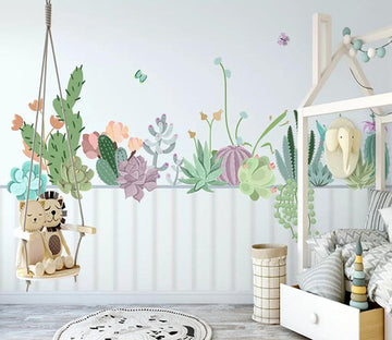 3D Cute Plants 1370 Wall Murals Wallpaper AJ Wallpaper 2 