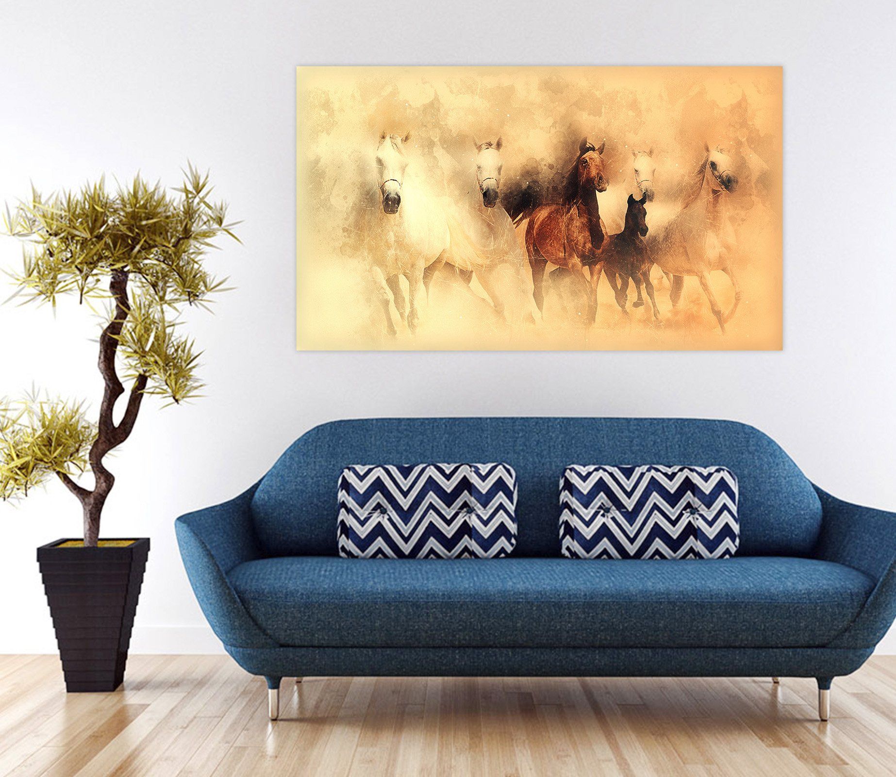 3D Wild Horse 84 Animal Wall Stickers Wallpaper AJ Wallpaper 2 