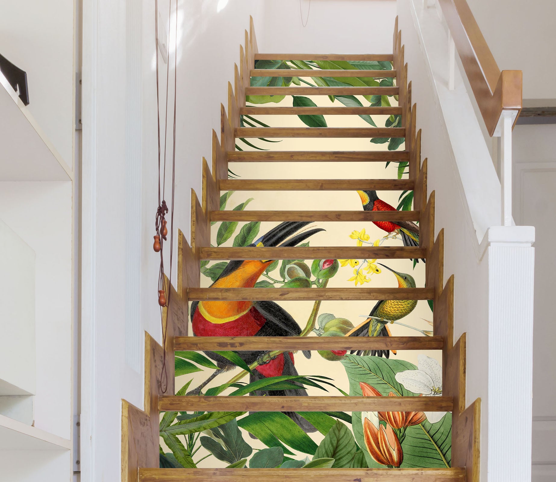 3D Jungle Bird 109188 Andrea Haase Stair Risers