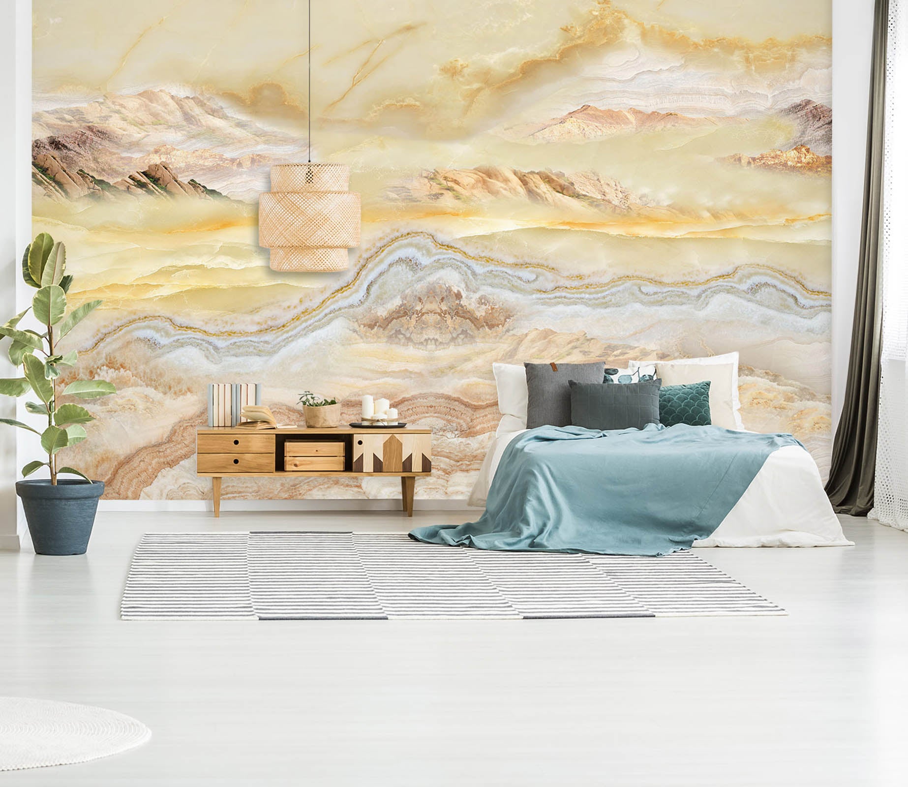 3D Valley River 1513 Wall Murals