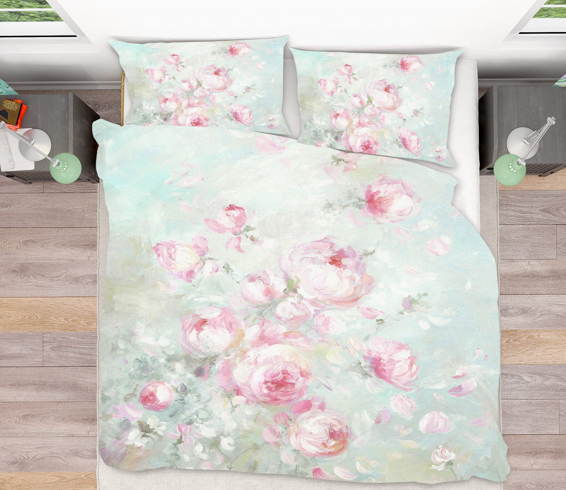 3D Flower Bush 2159 Debi Coules Bedding Bed Pillowcases Quilt