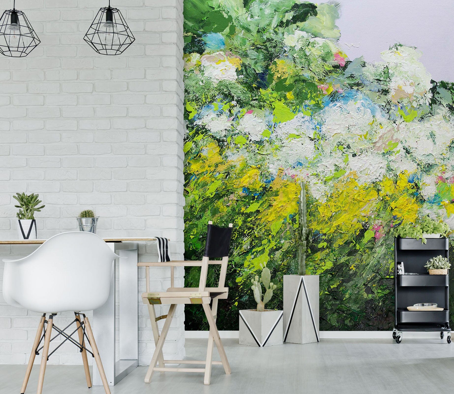 3D Oil Painting Flower 1402 Allan P. Friedlander Wall Mural Wall Murals Wallpaper AJ Wallpaper 2 