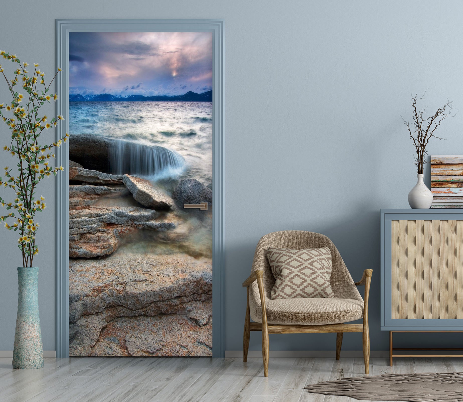 3D Stone 24020 Door Mural