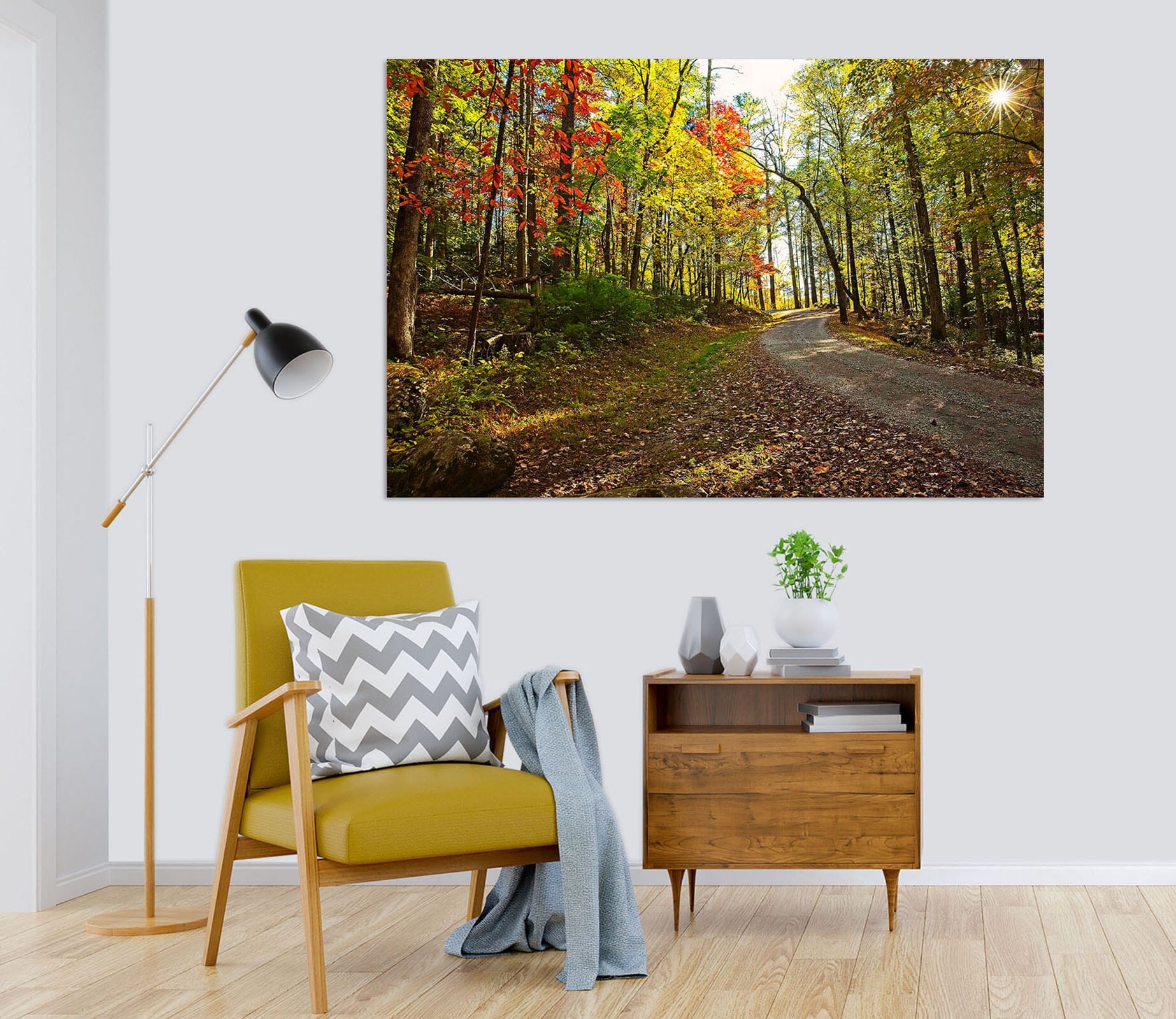 3D Forest Park 018 Kathy Barefield Wall Sticker Wallpaper AJ Wallpaper 2 