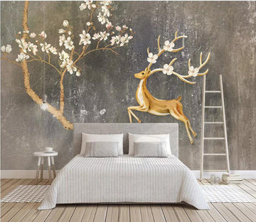 3D Sika Deer 920 Wall Murals Wallpaper AJ Wallpaper 2 