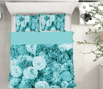 3D Rose Flower 2006 Noirblanc777 Bedding Bed Pillowcases Quilt Quiet Covers AJ Creativity Home 