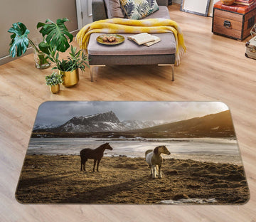 3D Prairie Horse 1147 Marco Carmassi Rug Non Slip Rug Mat Mat AJ Creativity Home 