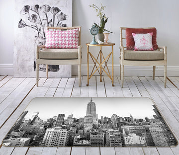 3D New York Building 115 Assaf Frank Rug Non Slip Rug Mat