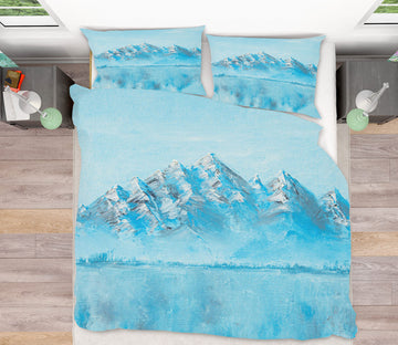 3D Glacier 1757 Marina Zotova Bedding Bed Pillowcases Quilt