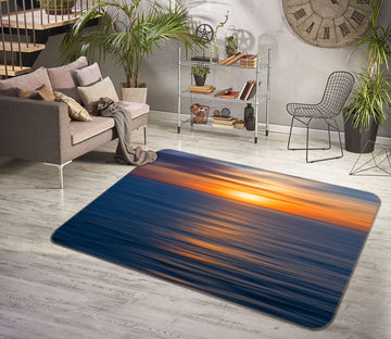 3D Sunset Sea 1186 Marco Carmassi Rug Non Slip Rug Mat Mat AJ Creativity Home 