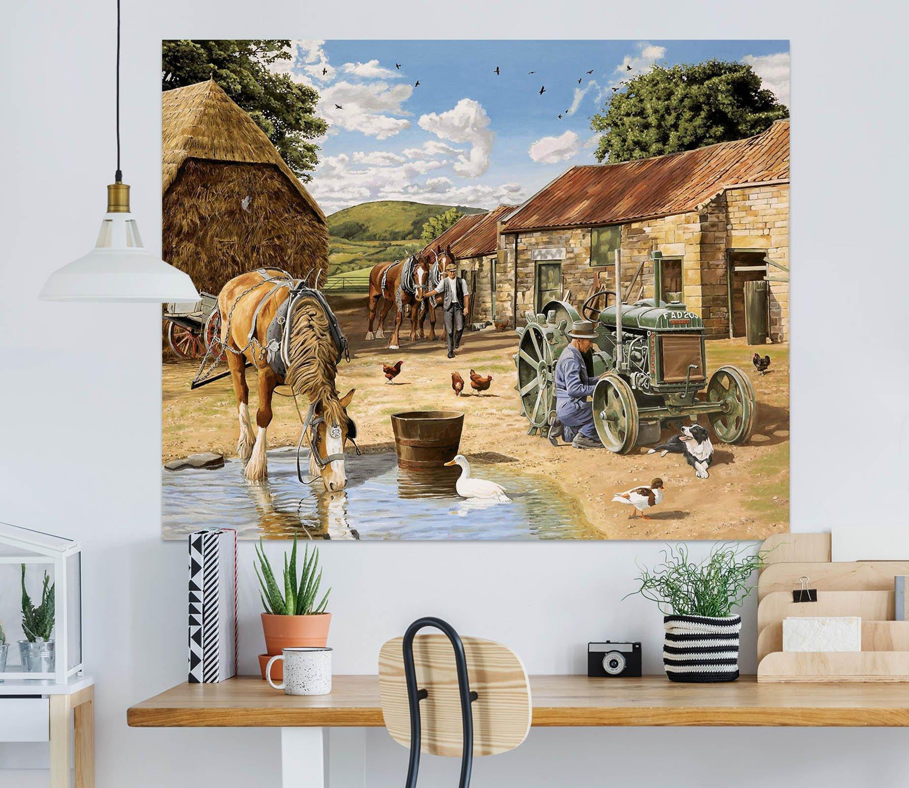 3D Back From The Fields 016 Trevor Mitchell Wall Sticker Wallpaper AJ Wallpaper 2 