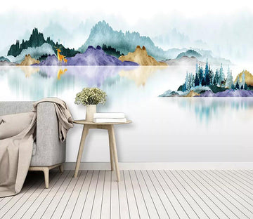 3D Colored Landscape 969 Wall Murals Wallpaper AJ Wallpaper 2 