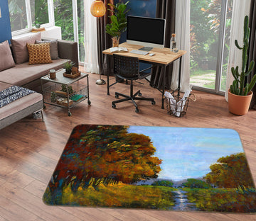 3D Forest 113 Michael Tienhaara Rug Non Slip Rug Mat