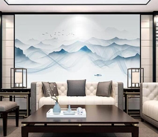 3D Cloud Valley 1739 Wall Murals Wallpaper AJ Wallpaper 2 